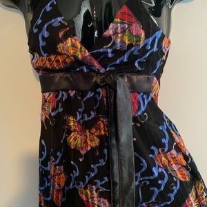 Flower top with straps